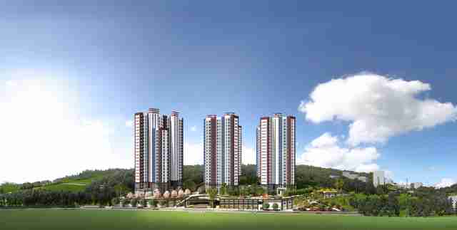 hotelm 단지 배치도 보기